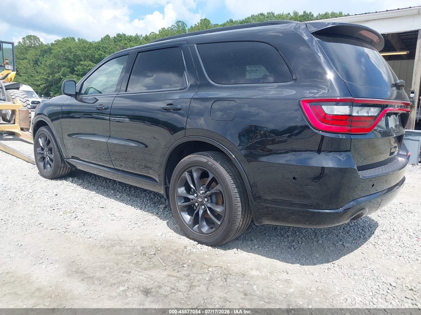 Vin: 1c4rdhdg3sc503153, lot: 46075407, dodge durango gt rwd 20253