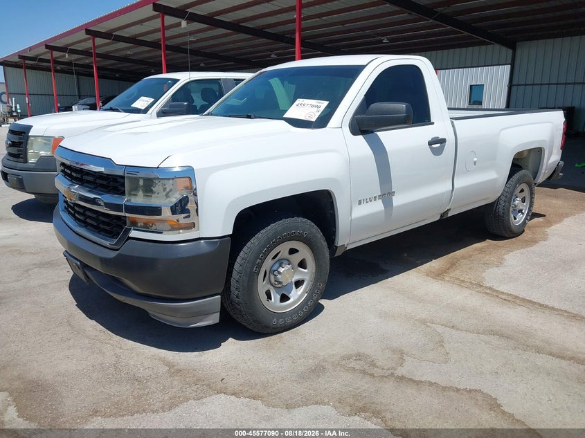 Vin: 1gcncneh7gz245408, lot: 46075443, chevrolet silverado 1500 work truck 20162