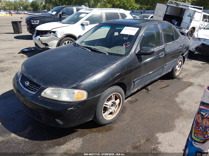 2000 NISSAN SENTRA SEDAN 2.0L I-4 DOHC, 145HP