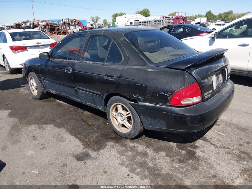 2000 NISSAN SENTRA SEDAN 2.0L I-4 DOHC, 145HP