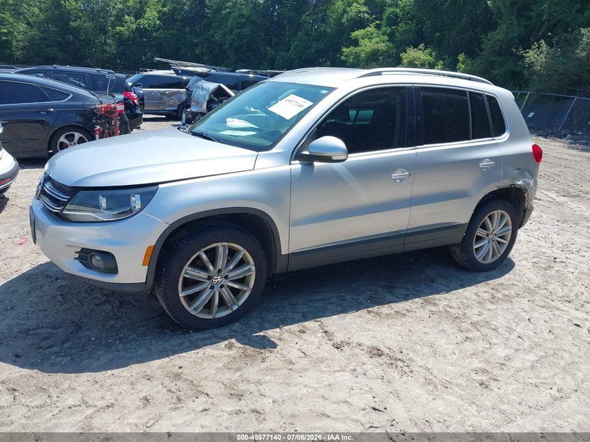 2012 Volkswagen Tiguan Se WVGAV7AXXCW532315 photo 1