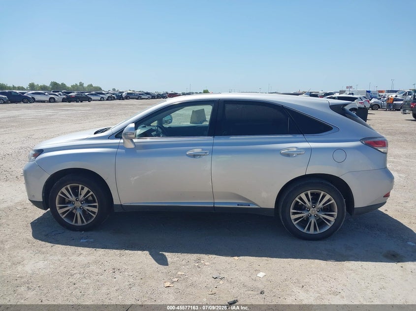 2013 LEXUS RX SPORT UTILITY VEHICLE 3.5L V-6 DOHC, VVT, 245HP