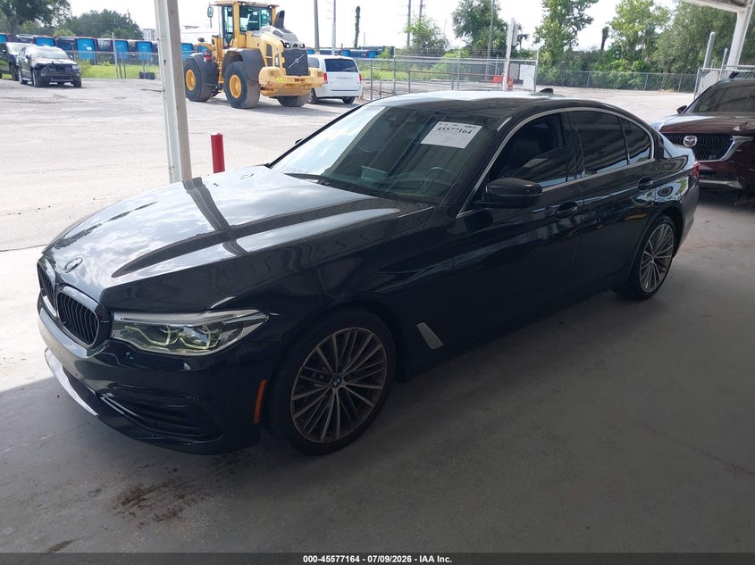 Vin: wbaje5c55kww16414, lot: 46075517, bmw 540i 20192