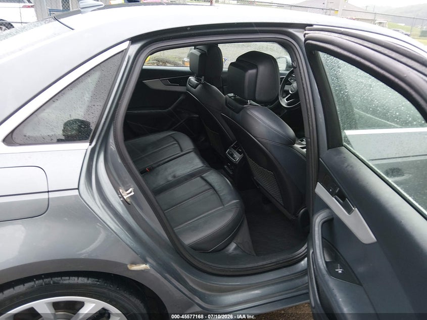 2019 Audi A4 45 Premium VIN: WAUENAF44KN018186 Lot: 45577168