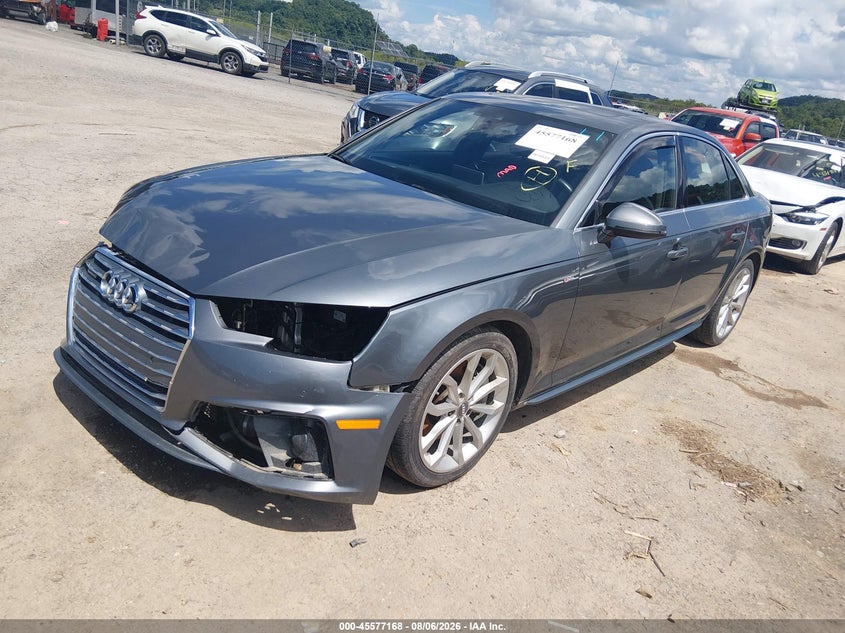 Vin: wauenaf44kn018186, lot: 46075521, audi a4 45 premium 20192