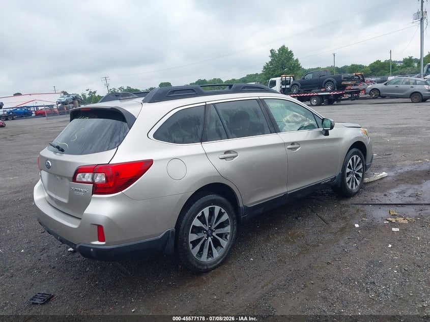 2017 SUBARU OUTBACK auction photo 4