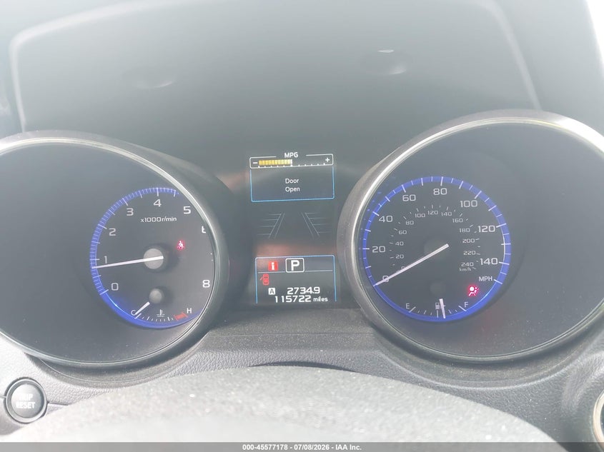 2017 SUBARU OUTBACK auction photo 7