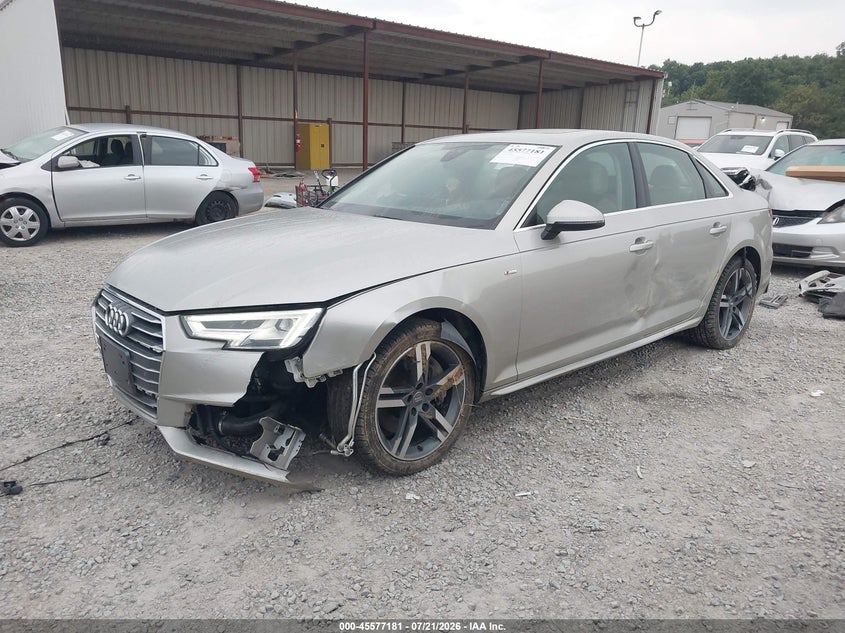 Vin: wauenaf49hn069787, lot: 46075534, audi a4 premium plus 20172