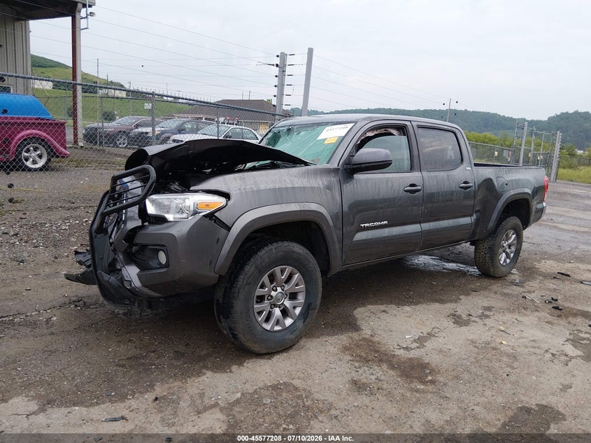 2016 Toyota Tacoma Sr5 V6, Front End, IAAI, VIN 3TMDZ5BN9GM001040 — photo 2
