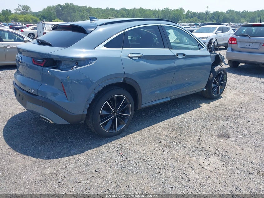 Vin: 3pcaj5j39nf111694, lot: 46075575, infiniti qx55 luxe awd 20224