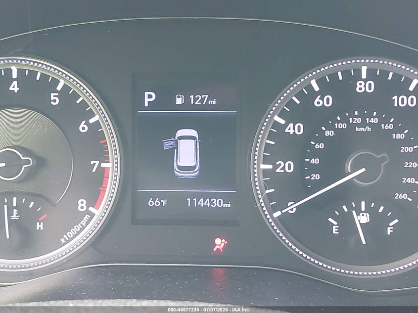 2019 HYUNDAI SANTA FE SPORT UTILITY VEHICLE 2.4L I-4 DI, DOHC, VVT, 185HP