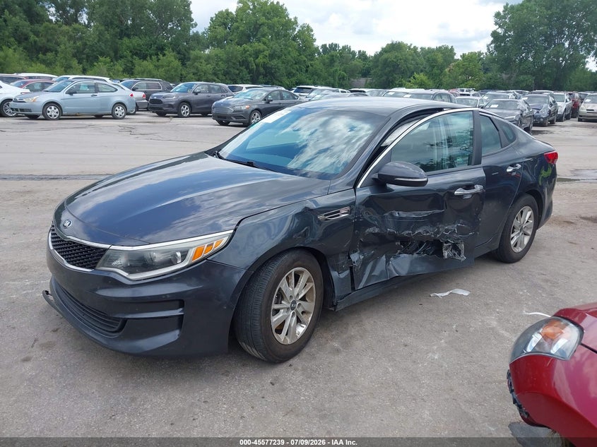 Vin: 5xxgt4l37hg159546, lot: 46075592, kia optima lx 20172