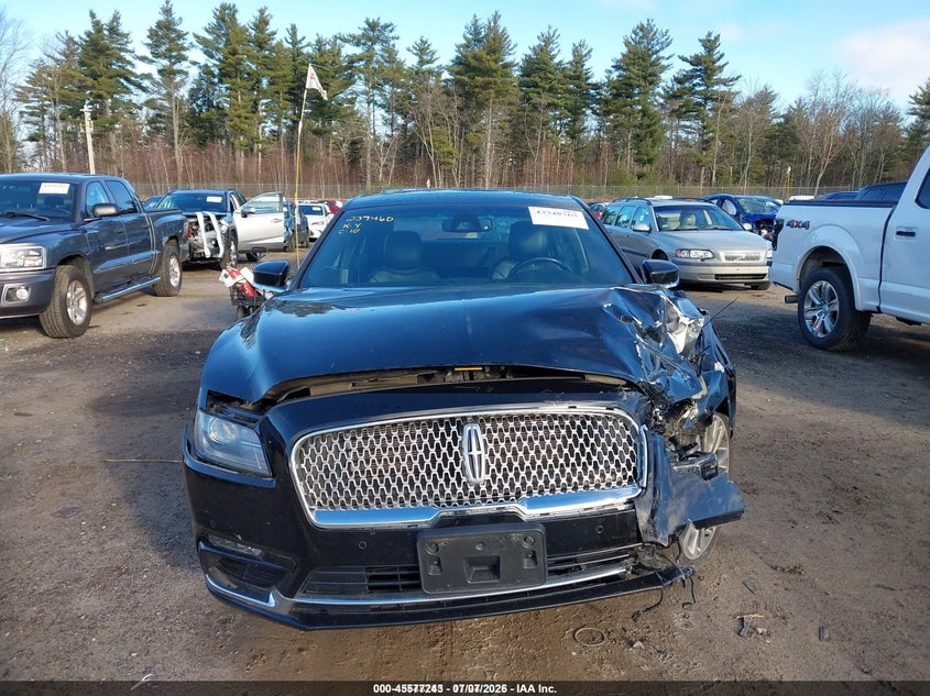 2017 Lincoln Continental Select VIN: 1LN6L9TKXH5600943 Lot: 45577243