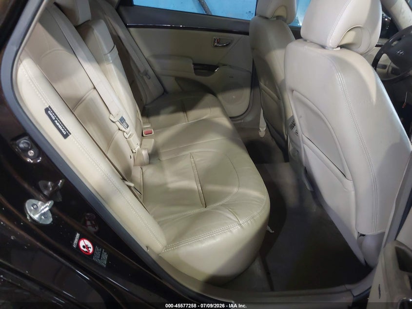 2011 Hyundai Azera Limited VIN: KMHFC4DF6BA526696 Lot: 45577258