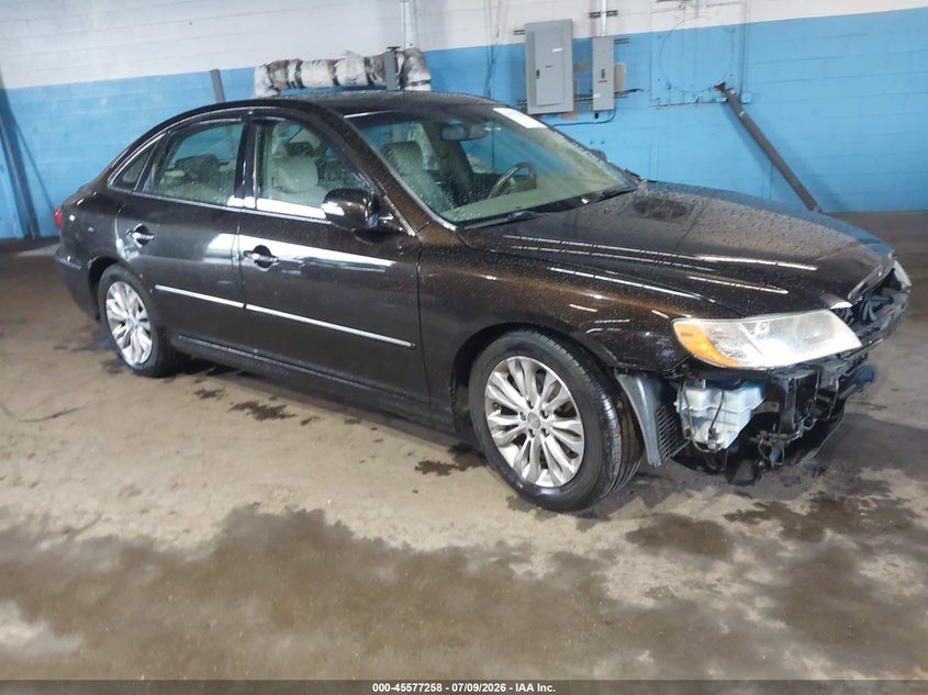 2011 HYUNDAI AZERA auction photo 1