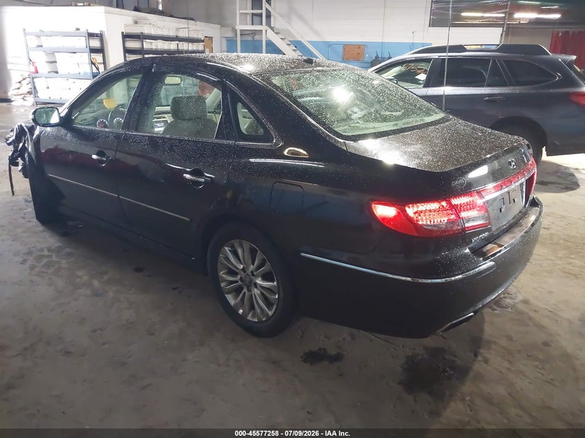 2011 HYUNDAI AZERA auction photo 3