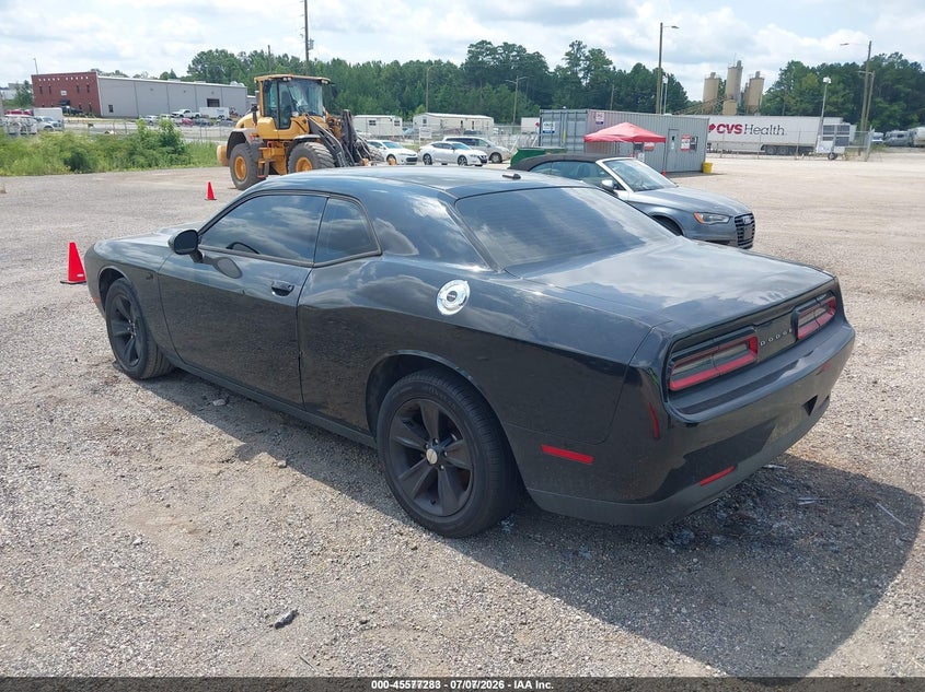 Vin: 2c3cdzag0gh162741, lot: 46075636, dodge challenger sxt 20163