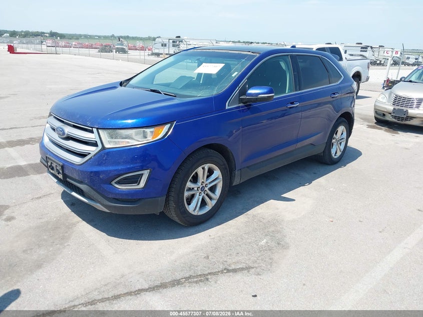 Vin: 2fmtk4k92fbb65982, lot: 46075660, ford edge titanium 20152