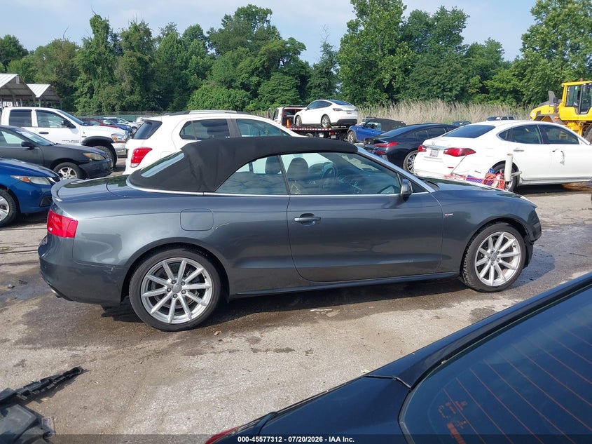 2017 Audi A5 Cabriolet Sport VIN: WAUD2AFH4HN002859 Lot: 45577312