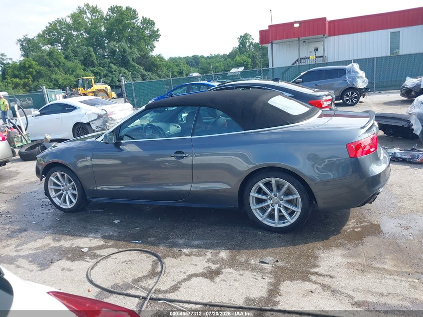 2017 Audi A5 Cabriolet Sport VIN: WAUD2AFH4HN002859 Lot: 45577312