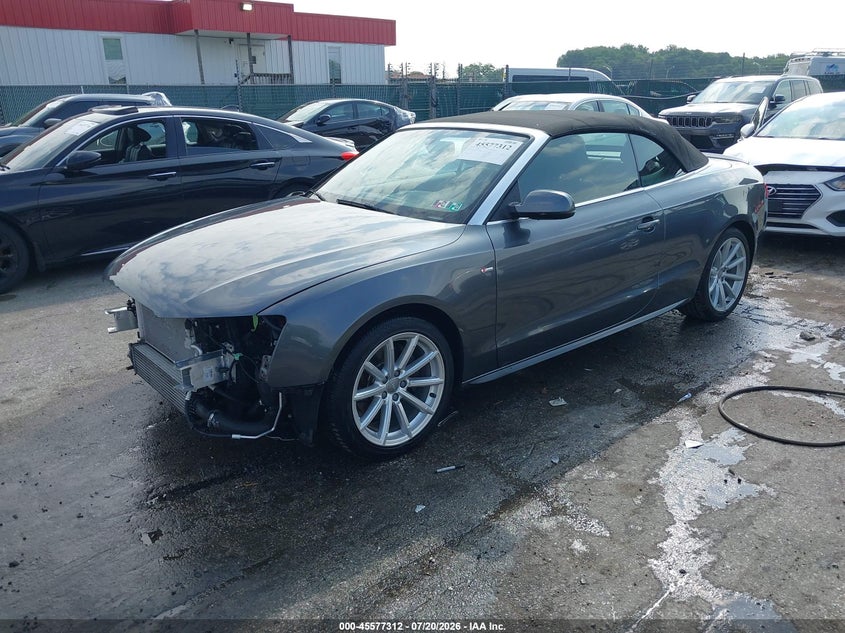 2017 AUDI A5 CABRIOLET auction photo 2