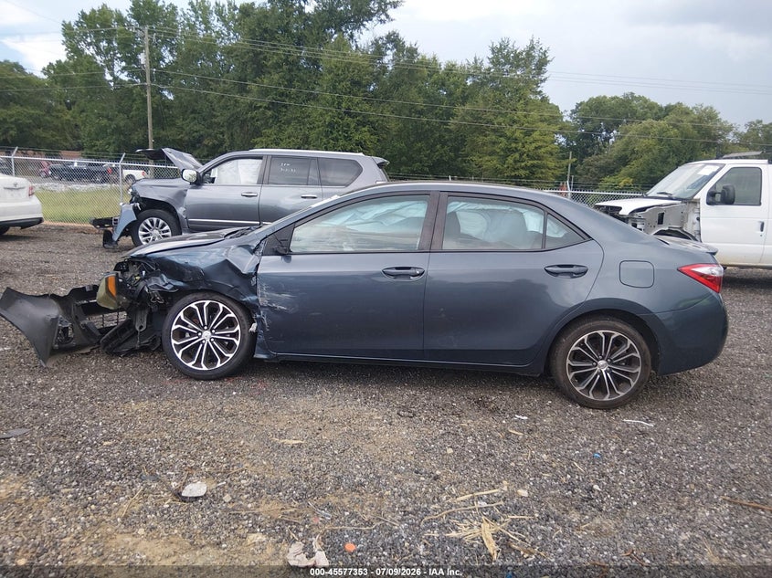 2016 TOYOTA COROLLA SEDAN 1.8L I-4 DOHC, VVT, 132HP