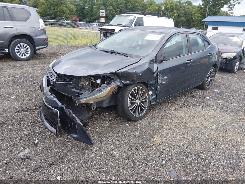 2016 TOYOTA COROLLA SEDAN 1.8L I-4 DOHC, VVT, 132HP