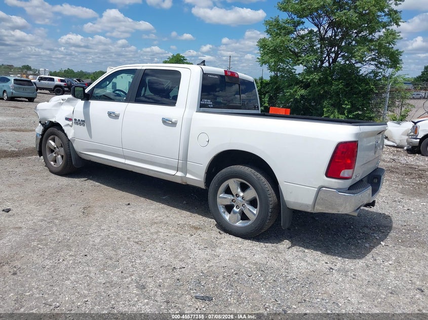 Vin: 1c6rr7lm2gs260328, lot: 46075708, ram 1500 big horn 20163