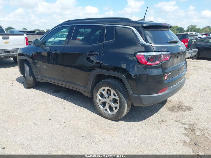 Vin: 3c4njdbn5rt168350, lot: 46075733, jeep compass latitude 4x4 20243