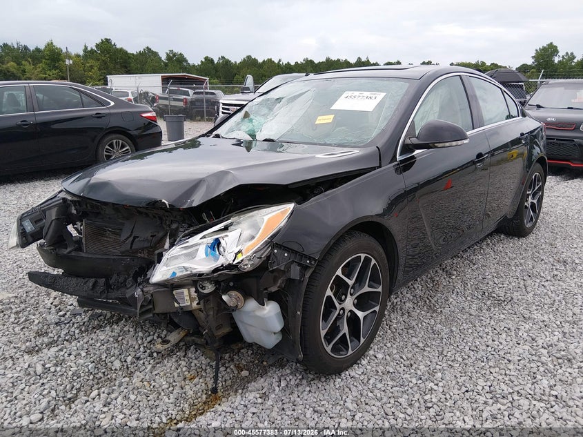 Vin: 2g4gl5ex6h9148997, lot: 46075736, buick regal turbo sport touring 20172