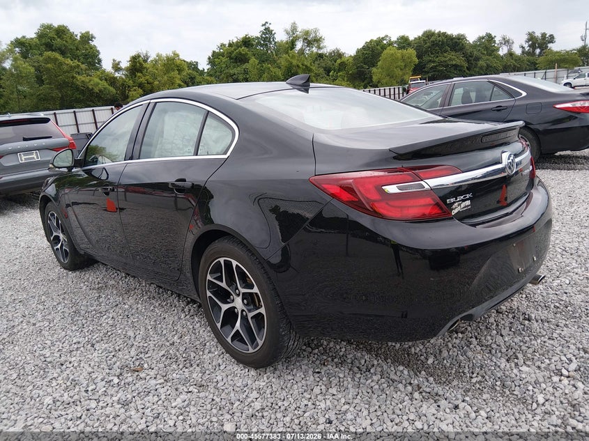 Vin: 2g4gl5ex6h9148997, lot: 46075736, buick regal turbo sport touring 20173