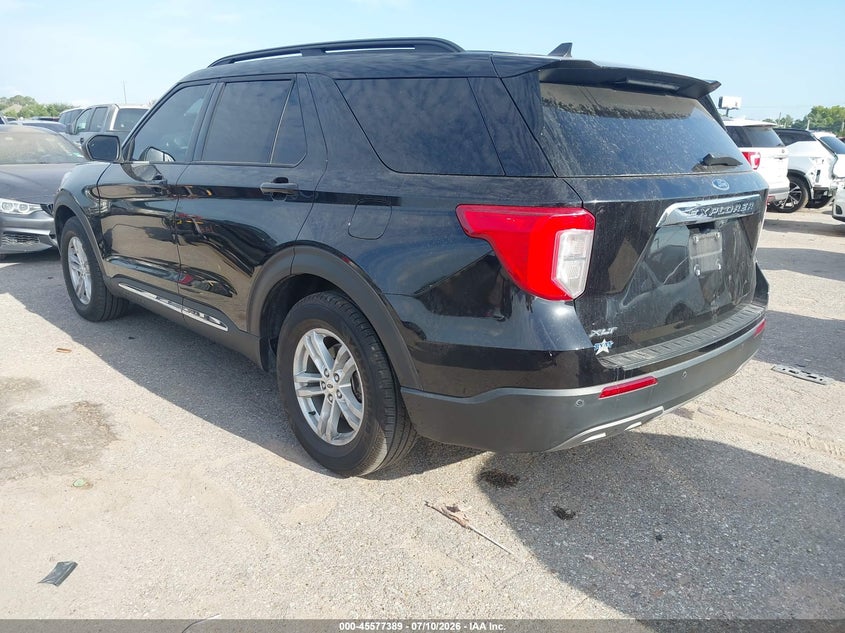 Vin: 1fmsk7dh8ngc01280, lot: 46075743, ford explorer xlt 20223