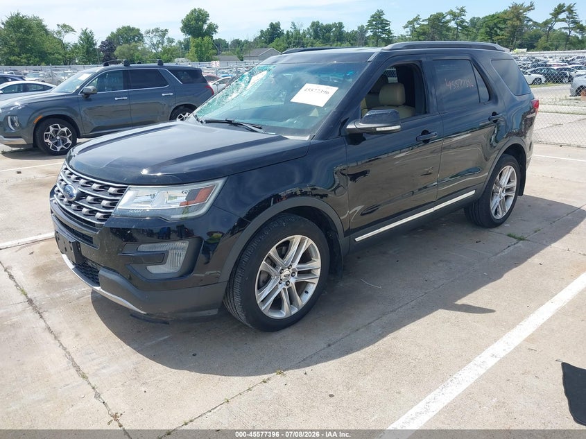 Vin: 1fm5k8d85ggc84639, lot: 46075749, ford explorer xlt 20162