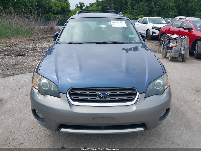 2005 SUBARU OUTBACK WAGON 3.0L H-6 DOHC, VVT, 250HP