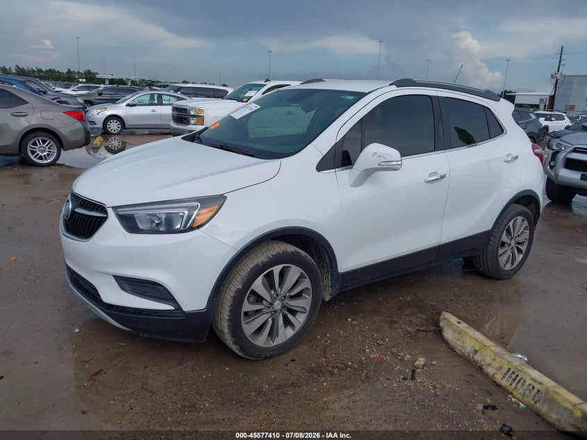 Vin: kl4cjasb0kb796183, lot: 46075763, buick encore fwd preferred 20192
