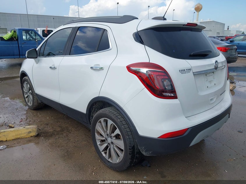 Vin: kl4cjasb0kb796183, lot: 46075763, buick encore fwd preferred 20193