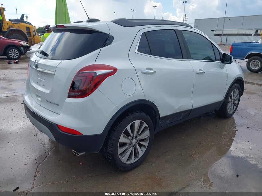 Vin: kl4cjasb0kb796183, lot: 46075763, buick encore fwd preferred 20194