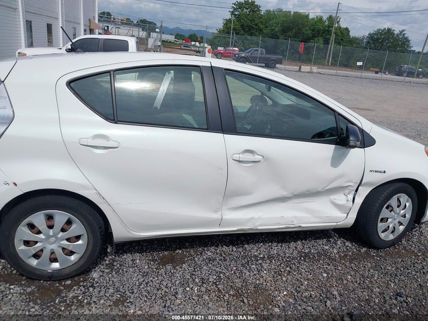 2014 Toyota Prius C One VIN: JTDKDTB38E1060924 Lot: 45577421