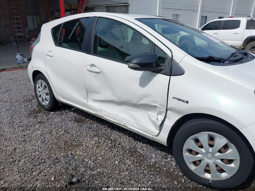 2014 Toyota Prius C One VIN: JTDKDTB38E1060924 Lot: 45577421