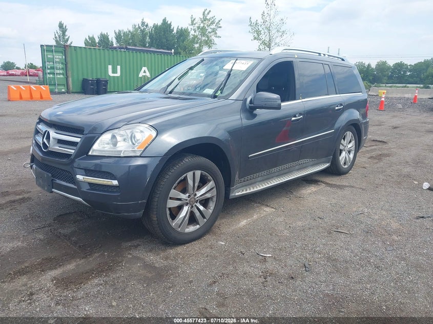 2012 Mercedes-Benz GL-klasse, Затоплення, IAAI, VIN 4JGBF7BE8CA769641 — фото 2