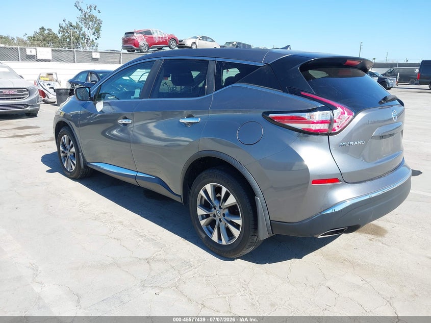 2015 NISSAN MURANO auction photo 3