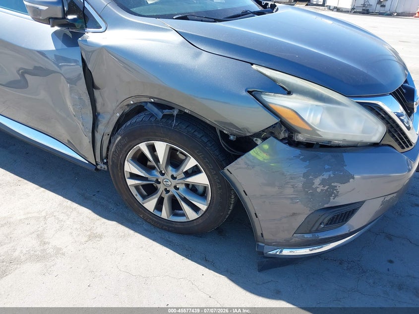 2015 NISSAN MURANO auction photo 6