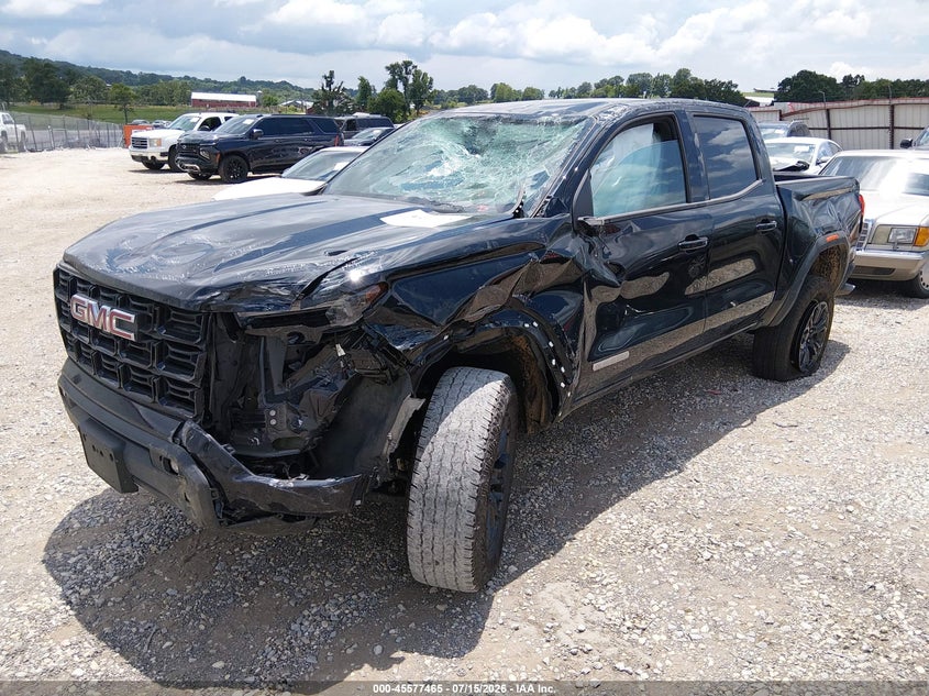 Vin: 1gtp2bek4s1200536, lot: 46075818, gmc canyon 4wd elevation 20252