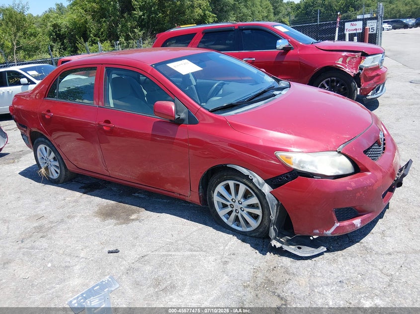 2010 TOYOTA COROLLA auction photo 1