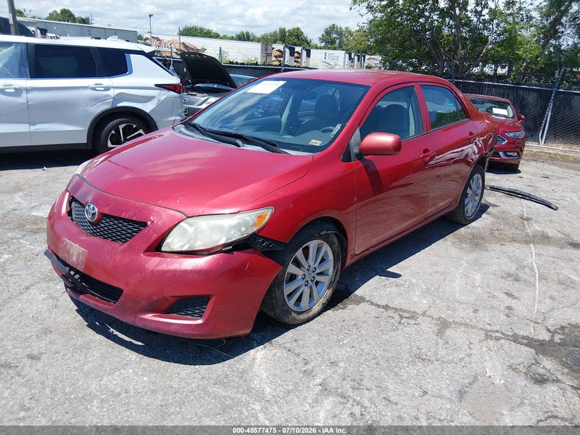 2010 TOYOTA COROLLA auction photo 2