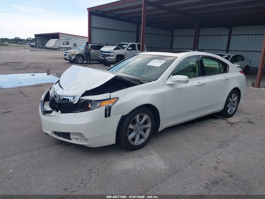 2012 Acura TL, Front End, IAAI, VIN 19UUA8F54CA016542 — photo 2