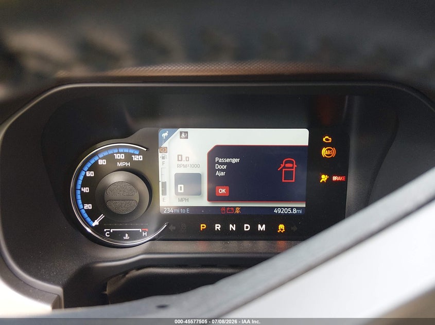2022 FORD BRONCO auction photo 7