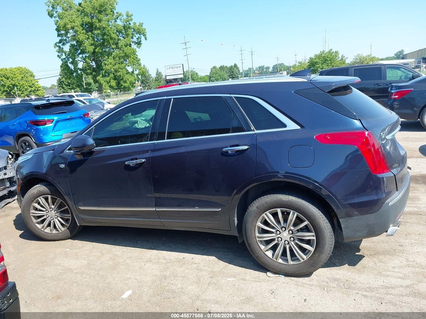 2017 Cadillac Xt5 Luxury VIN: 1GYKNBRS1HZ157483 Lot: 45577508