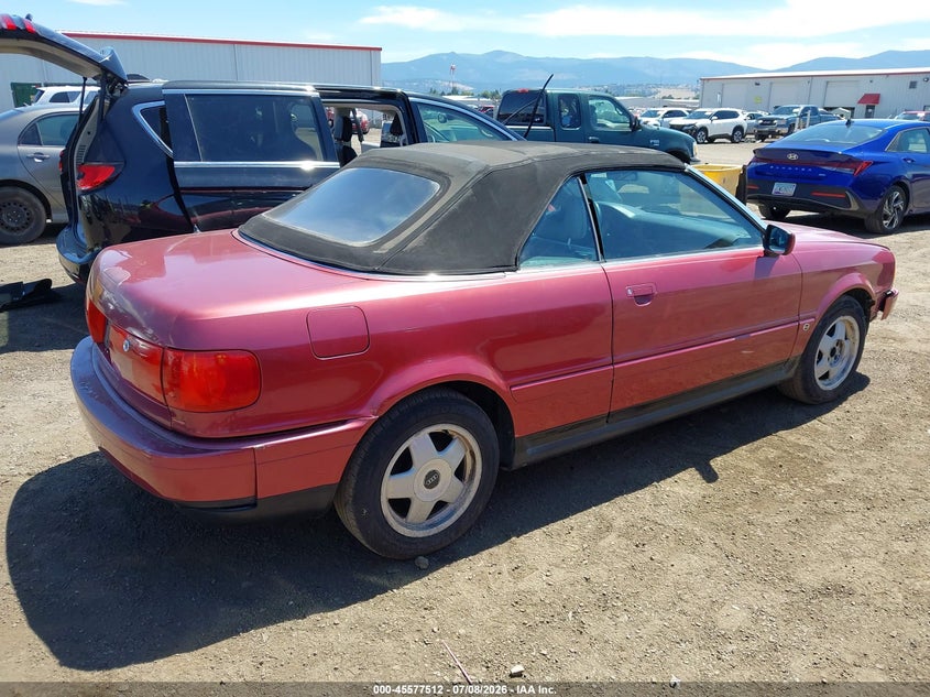 1994 AUDI CABRIOLET CABRIO 2.8L V6 FI SOHC 12V F2
