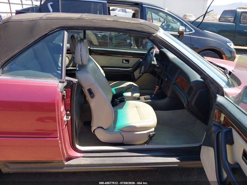 1994 AUDI CABRIOLET CABRIO 2.8L V6 FI SOHC 12V F2